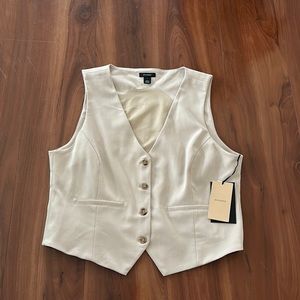 Halogen oxford Button down vest